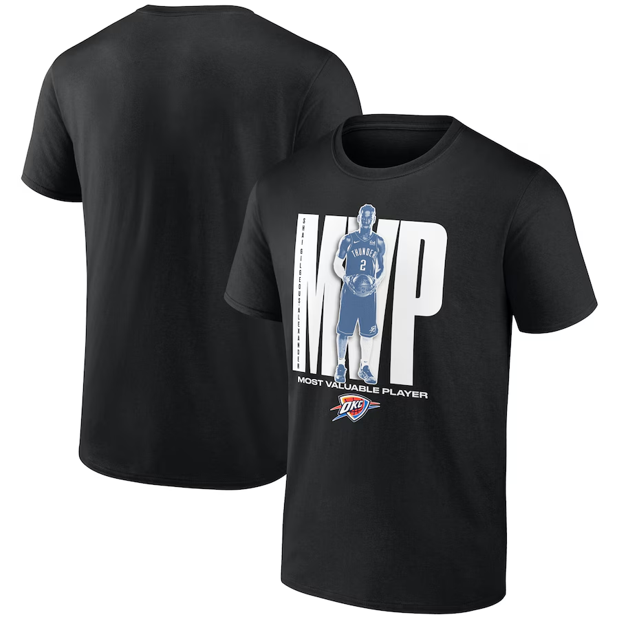 Men Oklahoma City Thunder  short T Shirt 2025 style 8